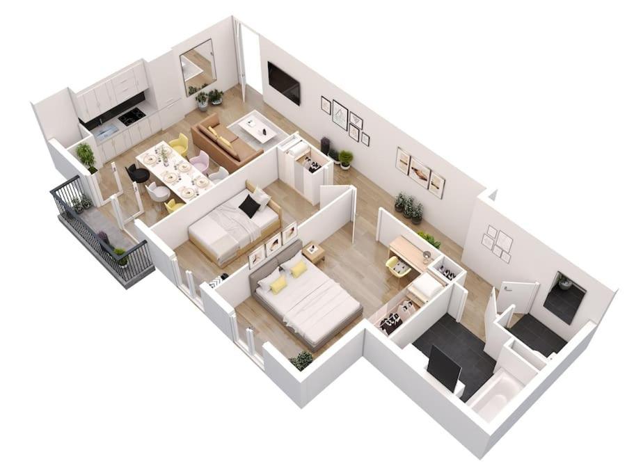 Paris & Disneyland - 2Min From Train Station - Free Private Parking Villiers-sur-Marne Exterior foto